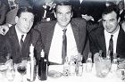 “Mad” Frankie Fraser, actor Stanley Baker, and Eddie Richardson